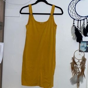 Yellow Mini Dress